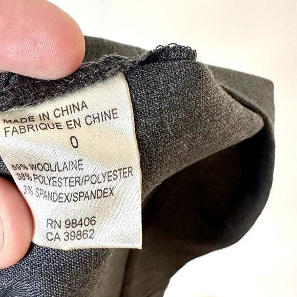 Theory Gray Skirt - Size 0 - Picture 4 of 9